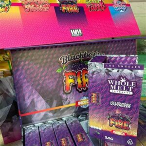 Blackberry Fire Whole Melt – Premium Live Rosin |